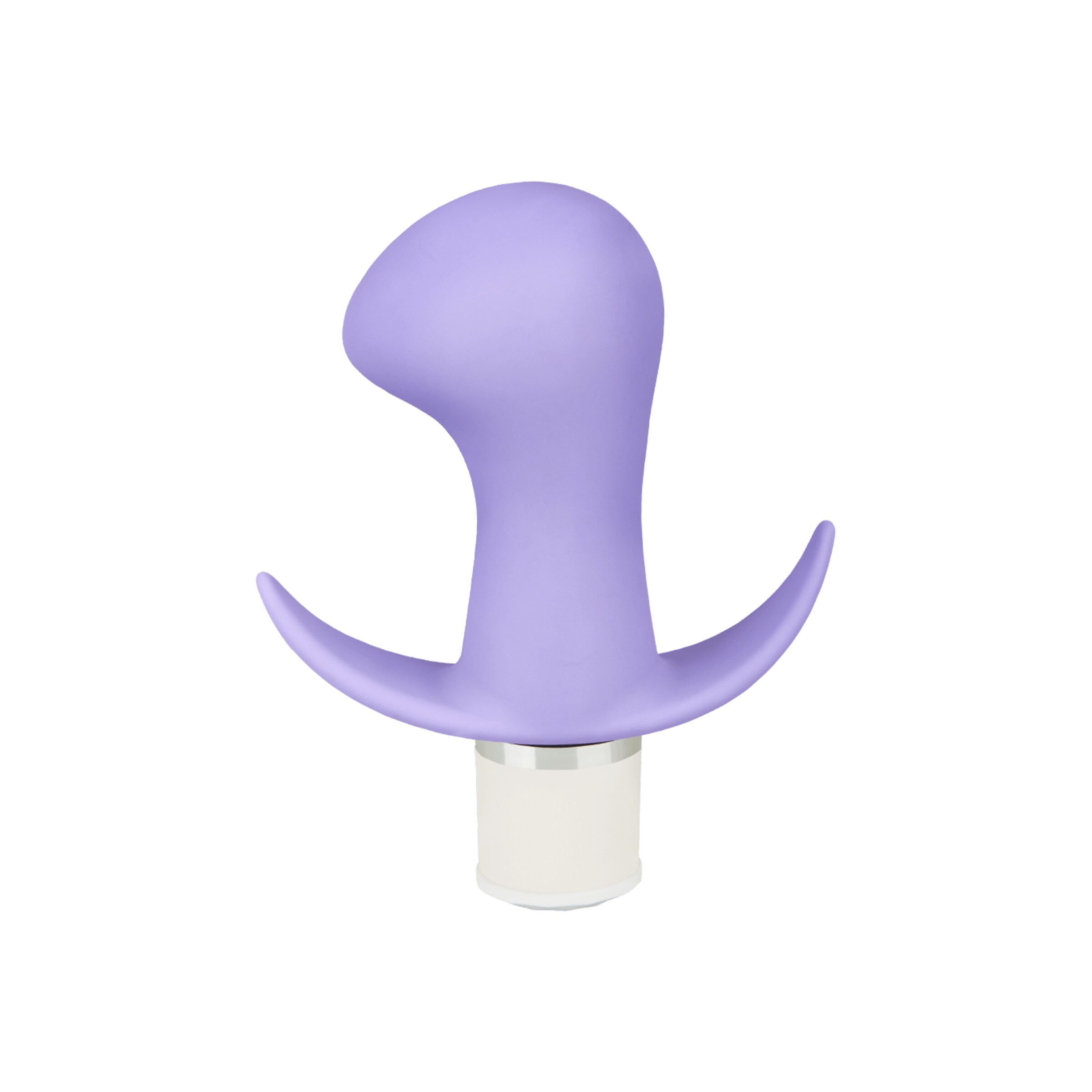 siliconen-anale-vibrator-10-cm-Paars-Wit-4