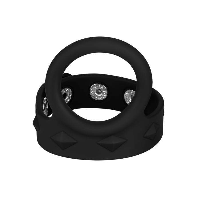 silicone-cock-&-ball-strap-4---6-cm-Zwart-5