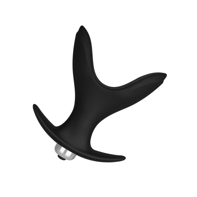 écarteur-anal-vibrant-en-silicone-10-5-cm-Noir-1