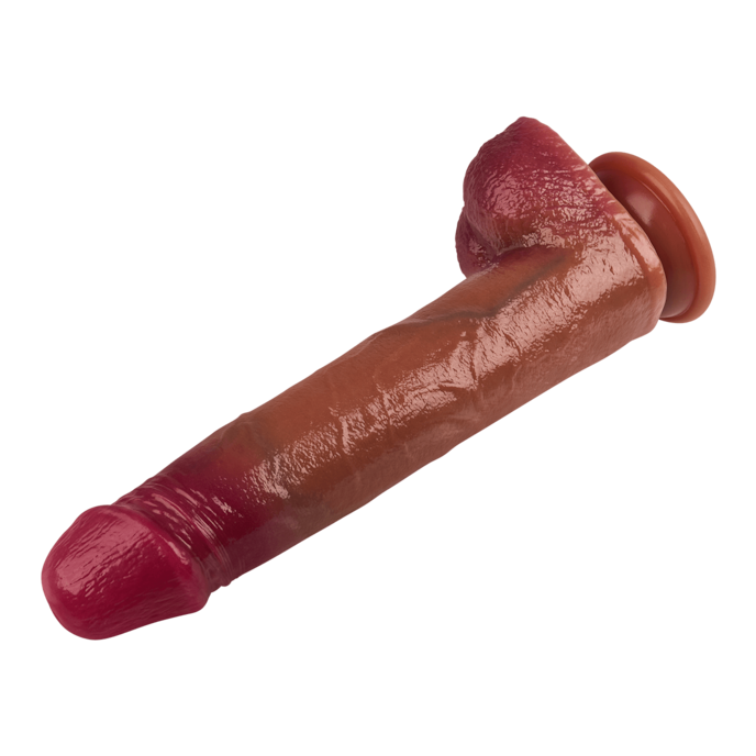 realistische-siliconen-dildo-27-cm-Natuurlijk brons-6