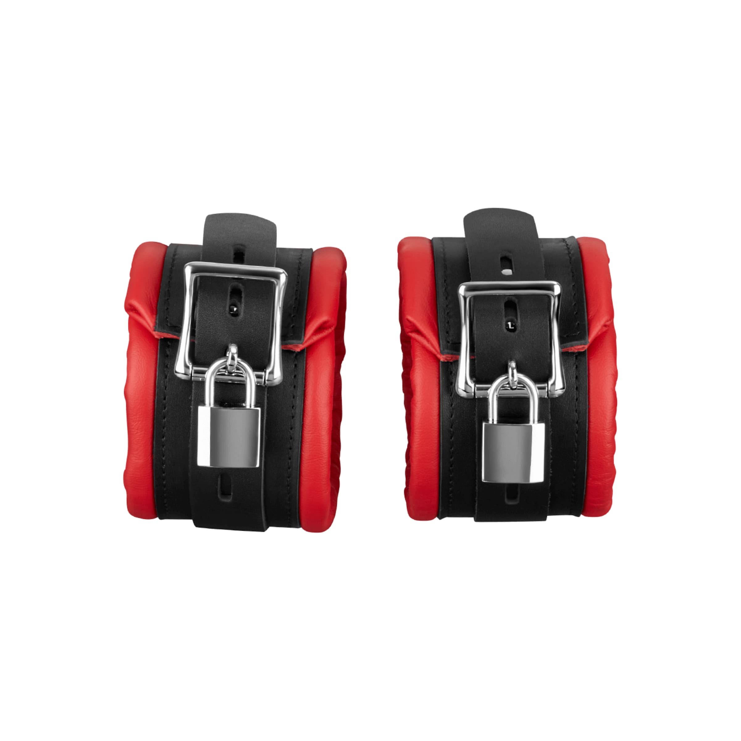 menottes-de-cheville-verrouillables-et-rembourrées-Noir-Rouge-4