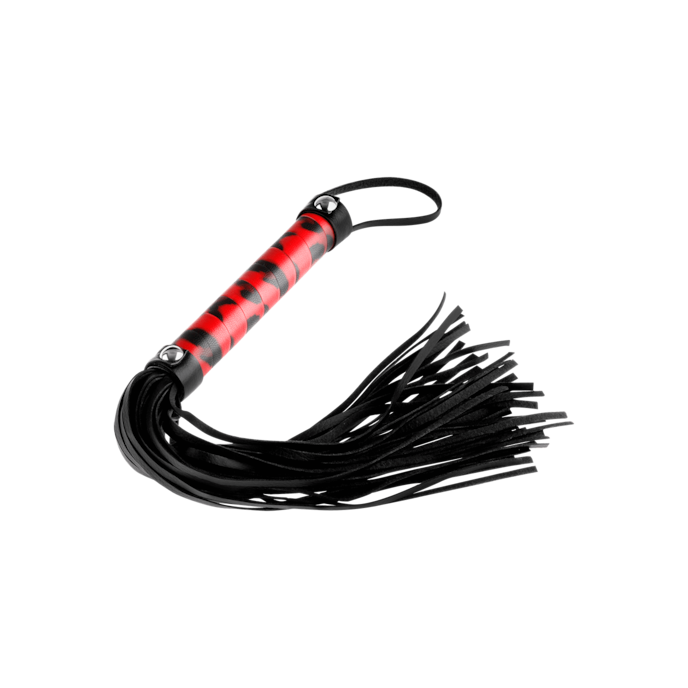 fouet-avec-sangles-xxl-Noir-Rouge-1