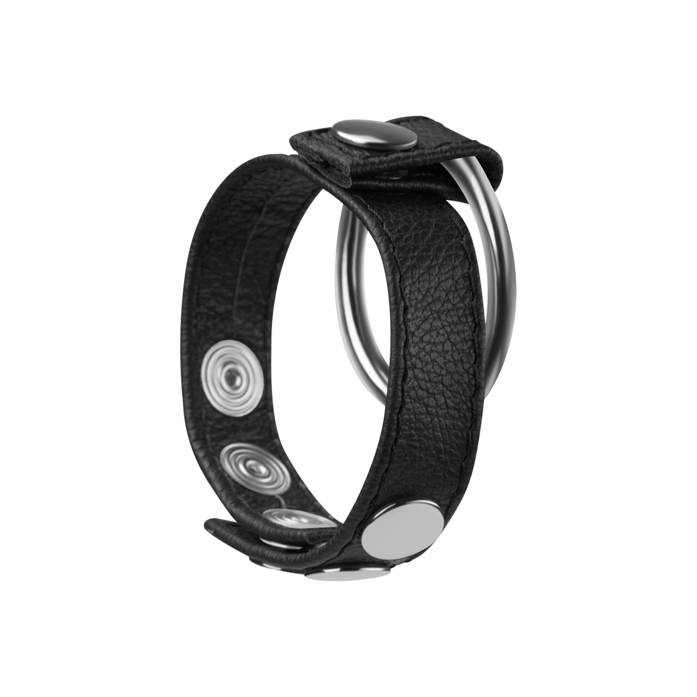 sangle-pour-pénis-et-testicules-avec-anneau-4-cm-Argent-Noir-2