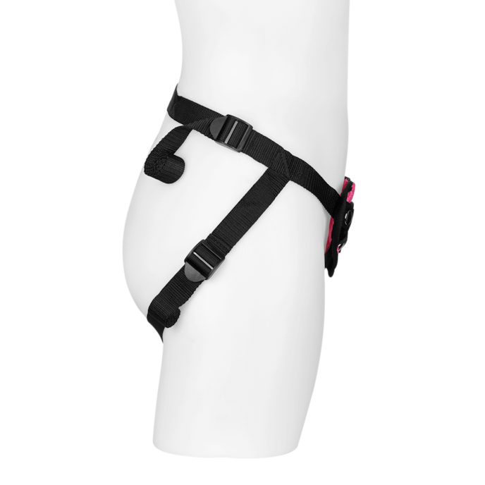 pink-velvet-strap-on-harness-Pink-Schwarz-2