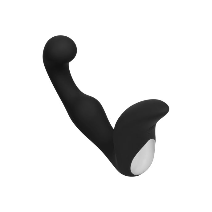 vibromasseur-anal-en-silicone-15-5-cm-Blanc-Noir-1