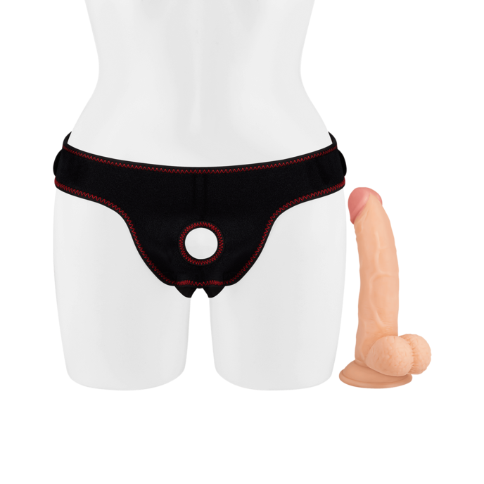 easy-strap-on-set-with-dildo-21-5-cm-Noir-1