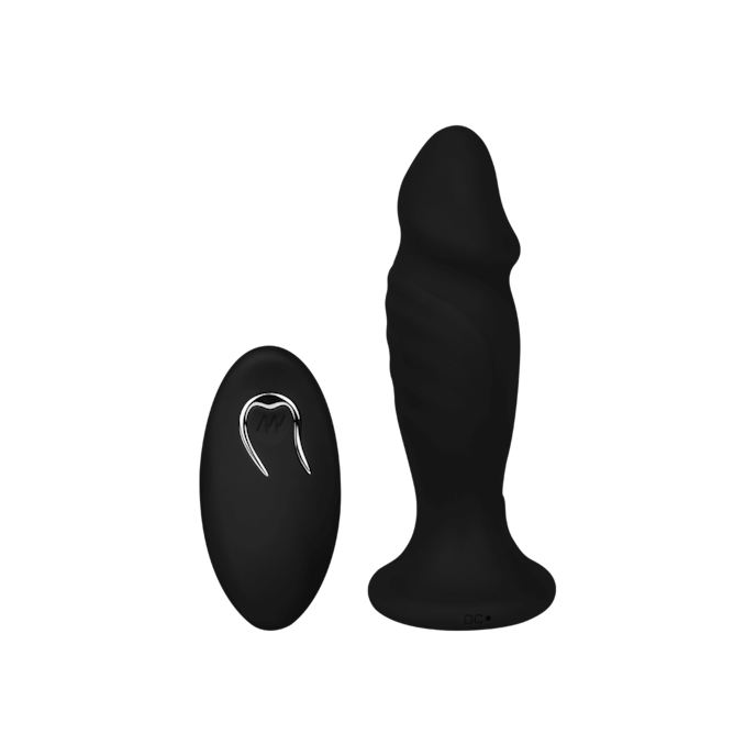 powerful-vibrating-anal-plug-11-cm-Noir-2