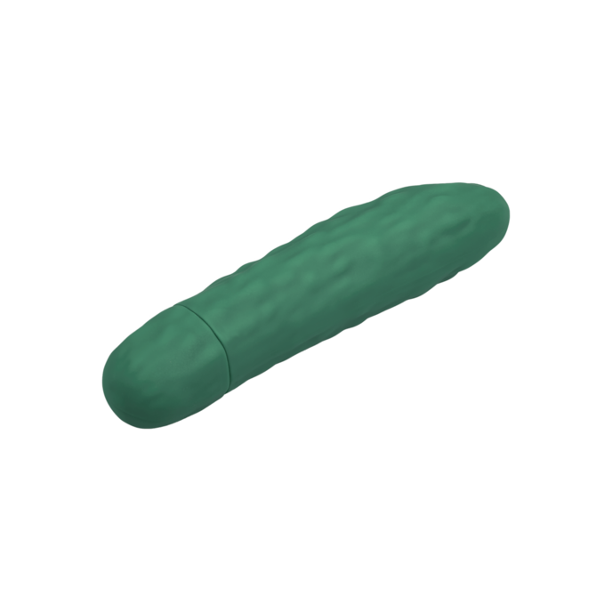 mini-vibromasseur-cornichon-12-2-cm-Vert foncé-5