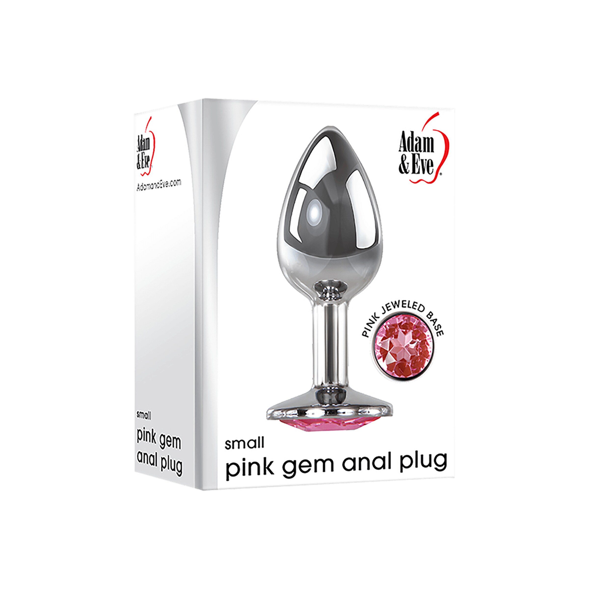 small-pink-gem-anal-plug-7-cm-Pink-Zilver-3
