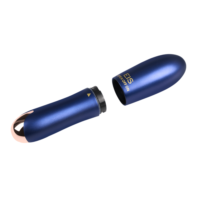 vibromasseur-aspect-métallique-15-cm-Bleu foncé-7