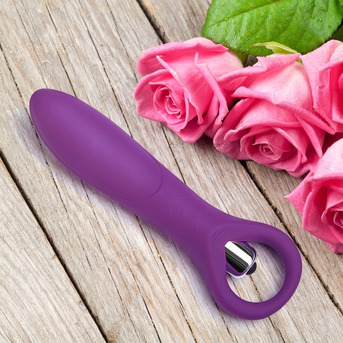 vibromasseur-point-g-en-silicone-avec-anneau-de-maintien-Violet-2
