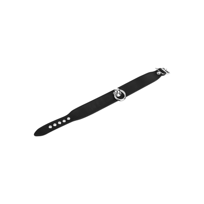 collier-avec-grand-anneau-s/m-Noir-5