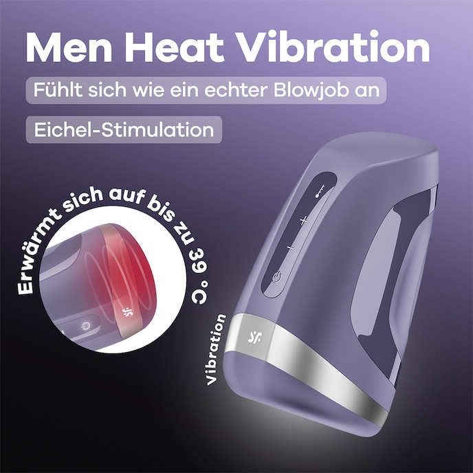 Masturbator Satisfyer 'Men Heat Vibration' - wrmend online kaufen Masturbator Satisfyer 'Men Heat Vibration' - wrmend online kaufen