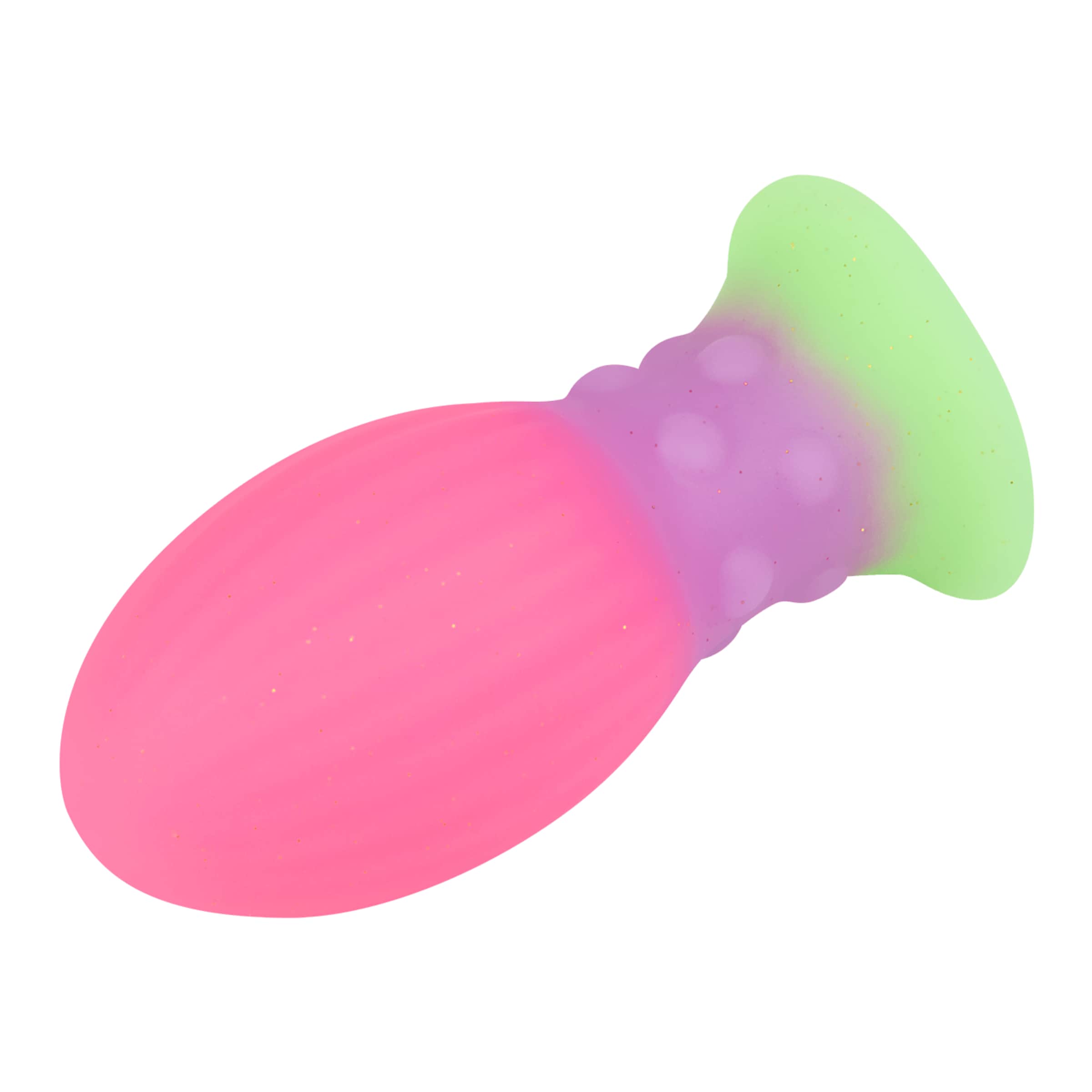 plug-anal-texturé-en-silicone-8-5-cm-Rose-Vert clair-Violet-3