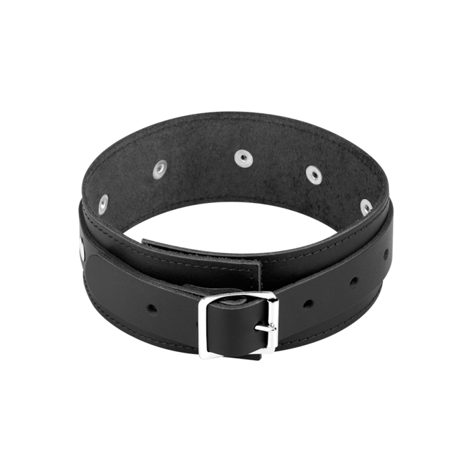 collier-en-cuir-s/m-Noir-2