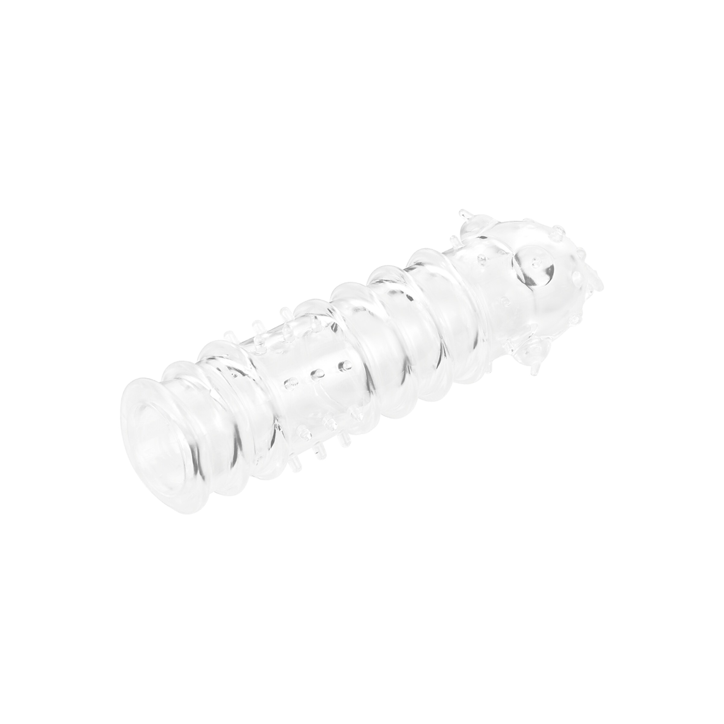 manchon-pénien-structuré-15-5-cm-Transparent-5