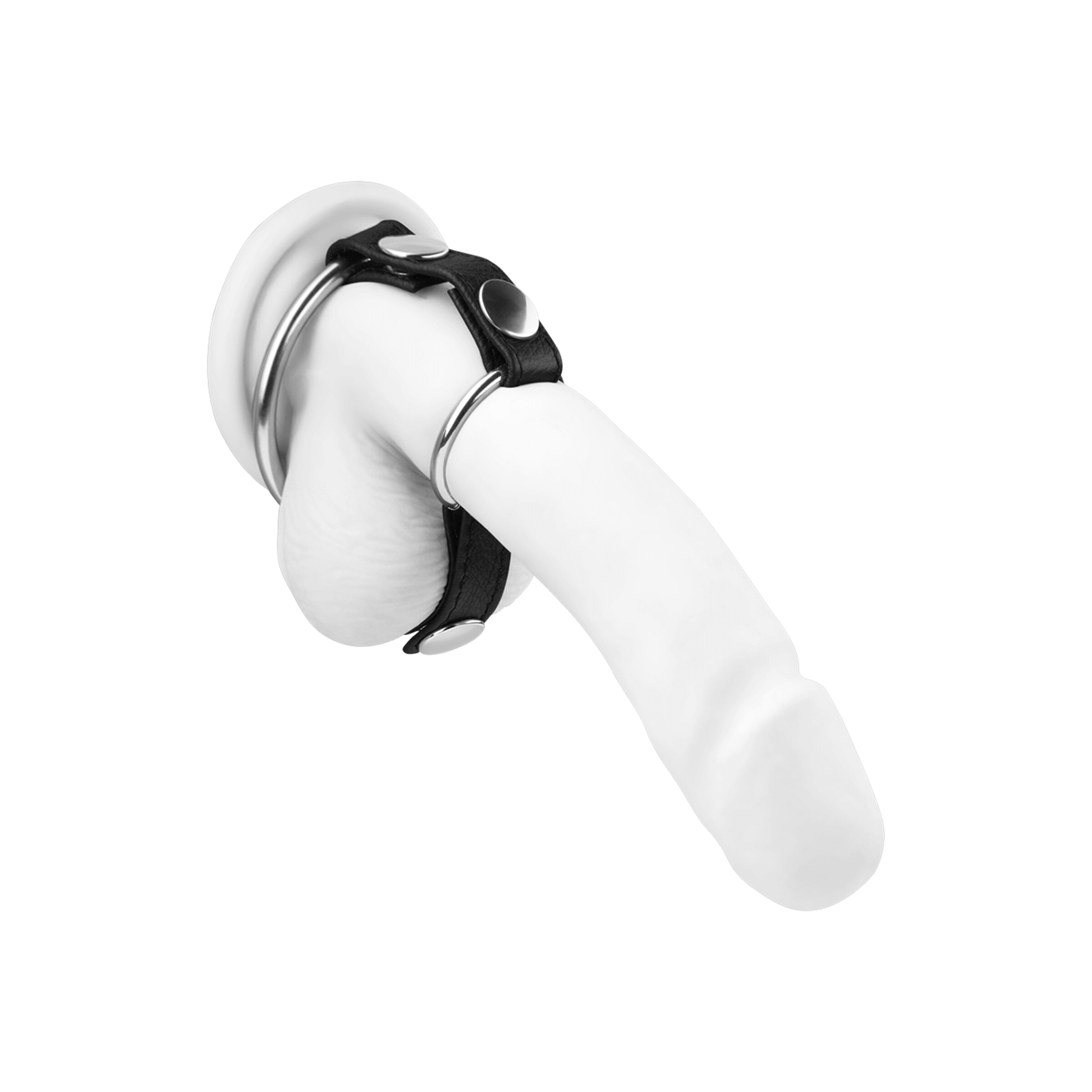 manchette-pour-pénis-et-testicules-3-5-&-5-cm-Argent-Noir-4