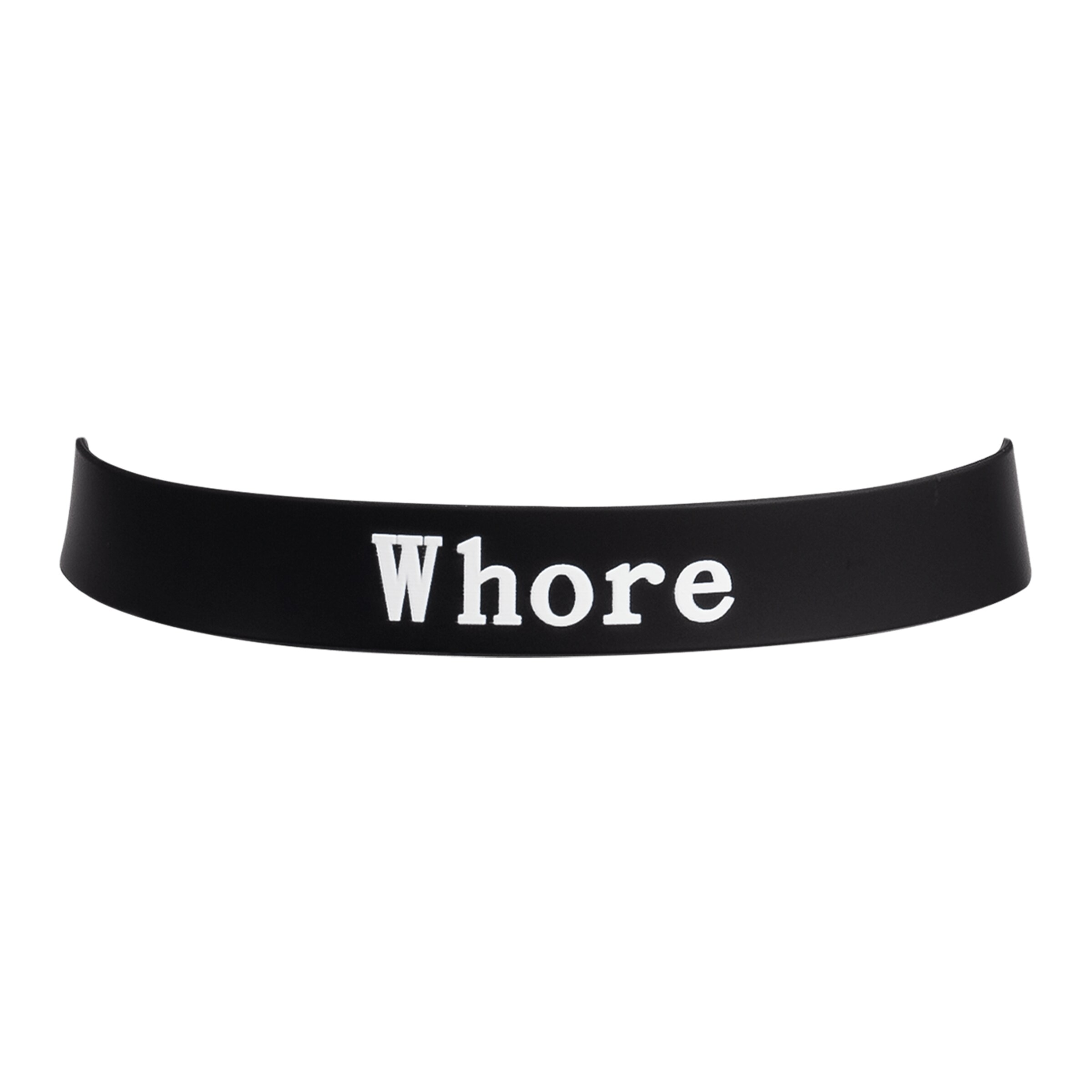 halsband-mit-aufschrift-whore-Schwarz-Weiß-2