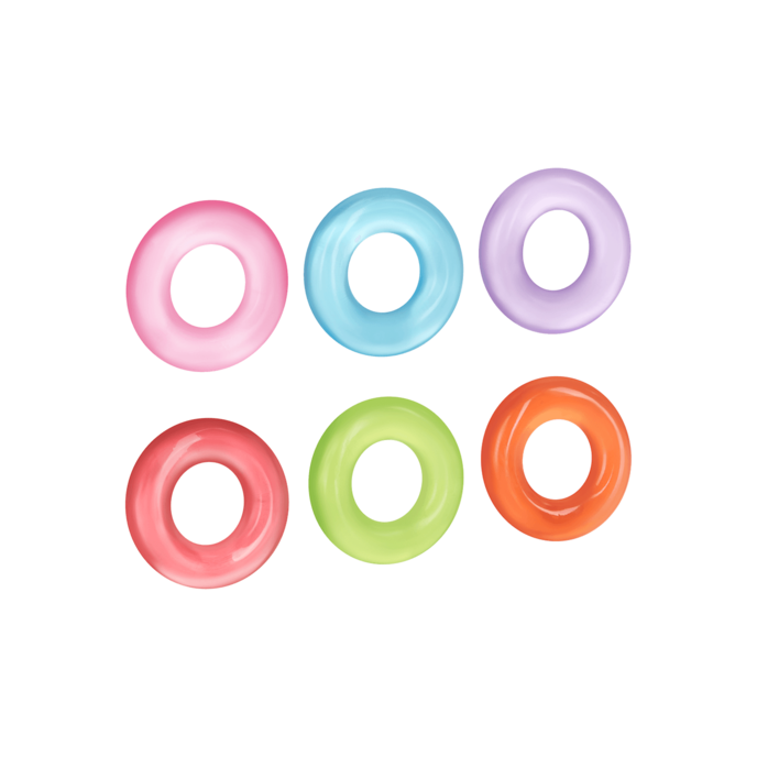 king-of-the-ring-6-pièces-1-6---3-6-cm-Bleu-Orange-Rose-Rouge-Vert-Violet-1