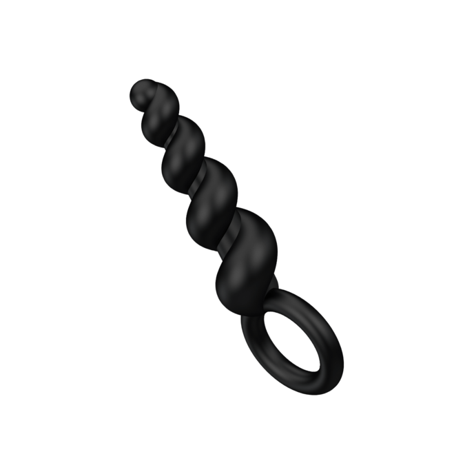 plug-anal-en-silicone-avec-structure-en-spirale-14-cm-Noir-1