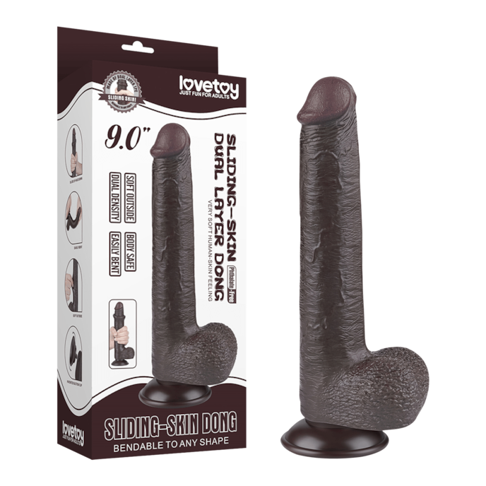 sliding-skin-dong-22-cm-Naturel foncé-3