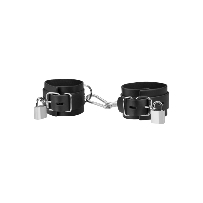 menottes-en-cuir-avec-serrure-Noir-2