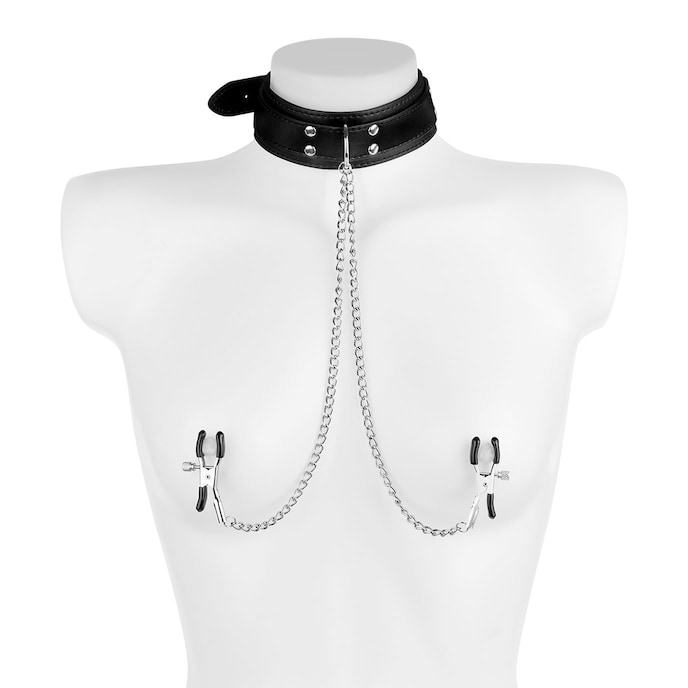 halsband-mit-nippelklemmen-Schwarz-4