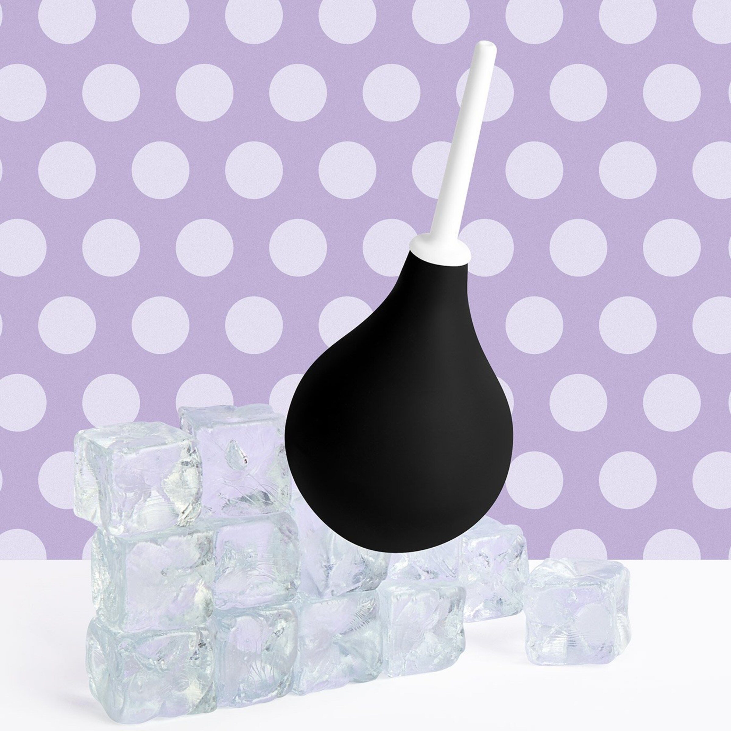 douche-anale-à-pompe-avec-embout-2-pièces-Blanc-Noir-2