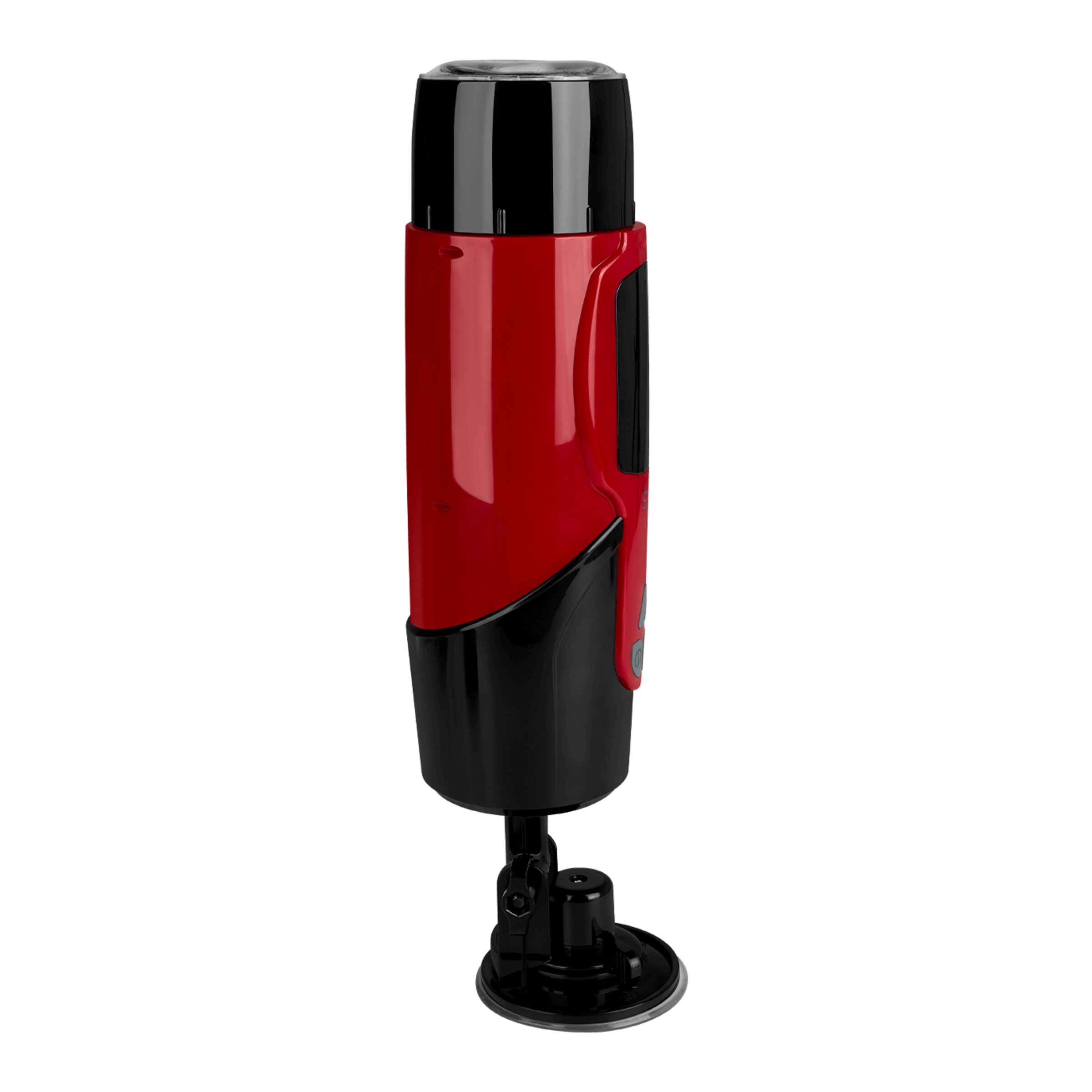 turbo-stroker-met-afneembare-zuignapvoet-27-cm-Rood-Zwart-2