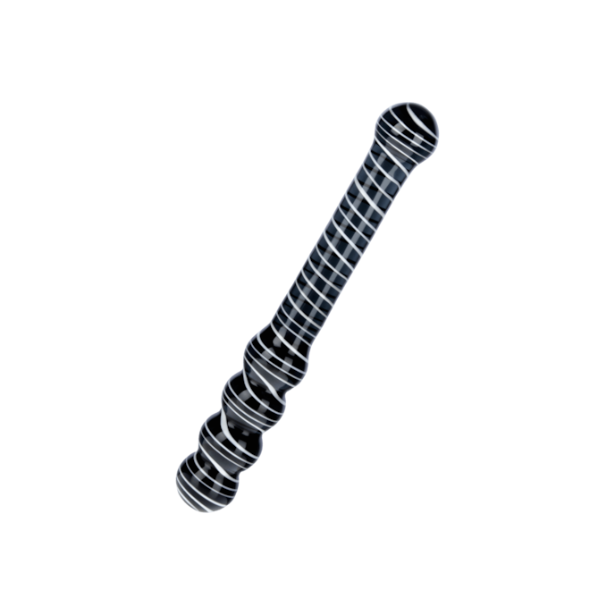glazen-dildo-met-bolstructuur-21-5-cm-Schwarz-Weiß-1