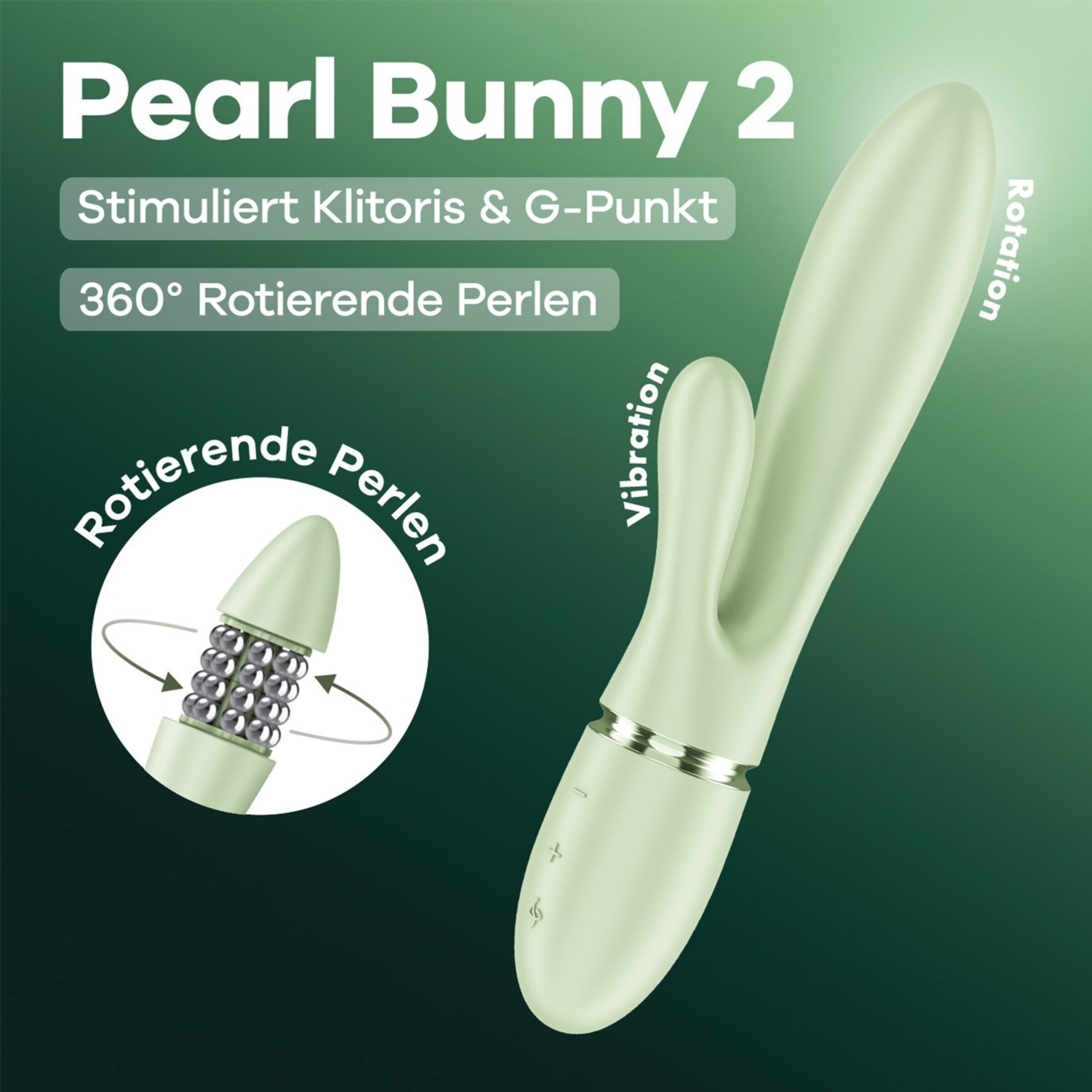 satisfyer-‘pearl-bunny-2’-21-cm-Lichtgroen-2