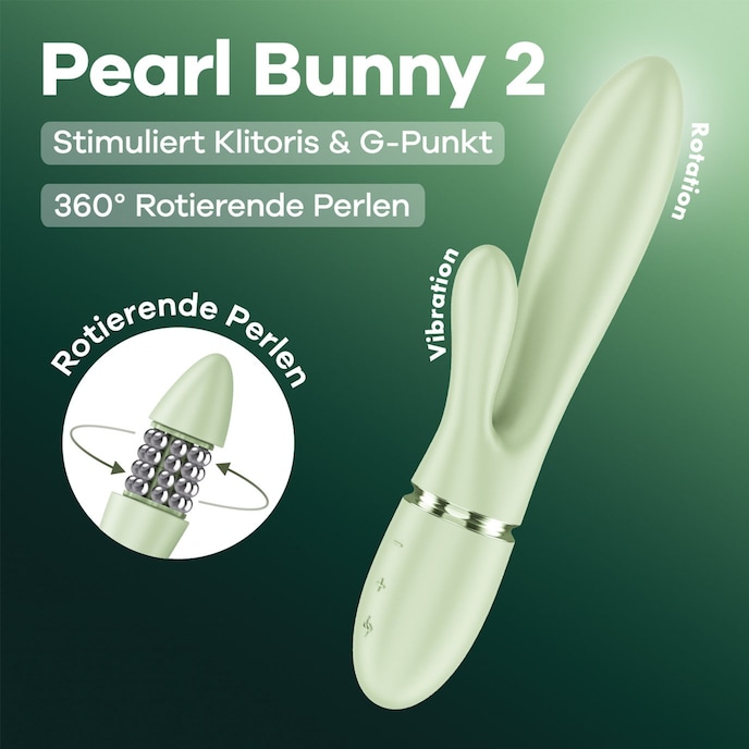 satisfyer-‘pearl-bunny-2’-21-cm-Lichtgroen-2