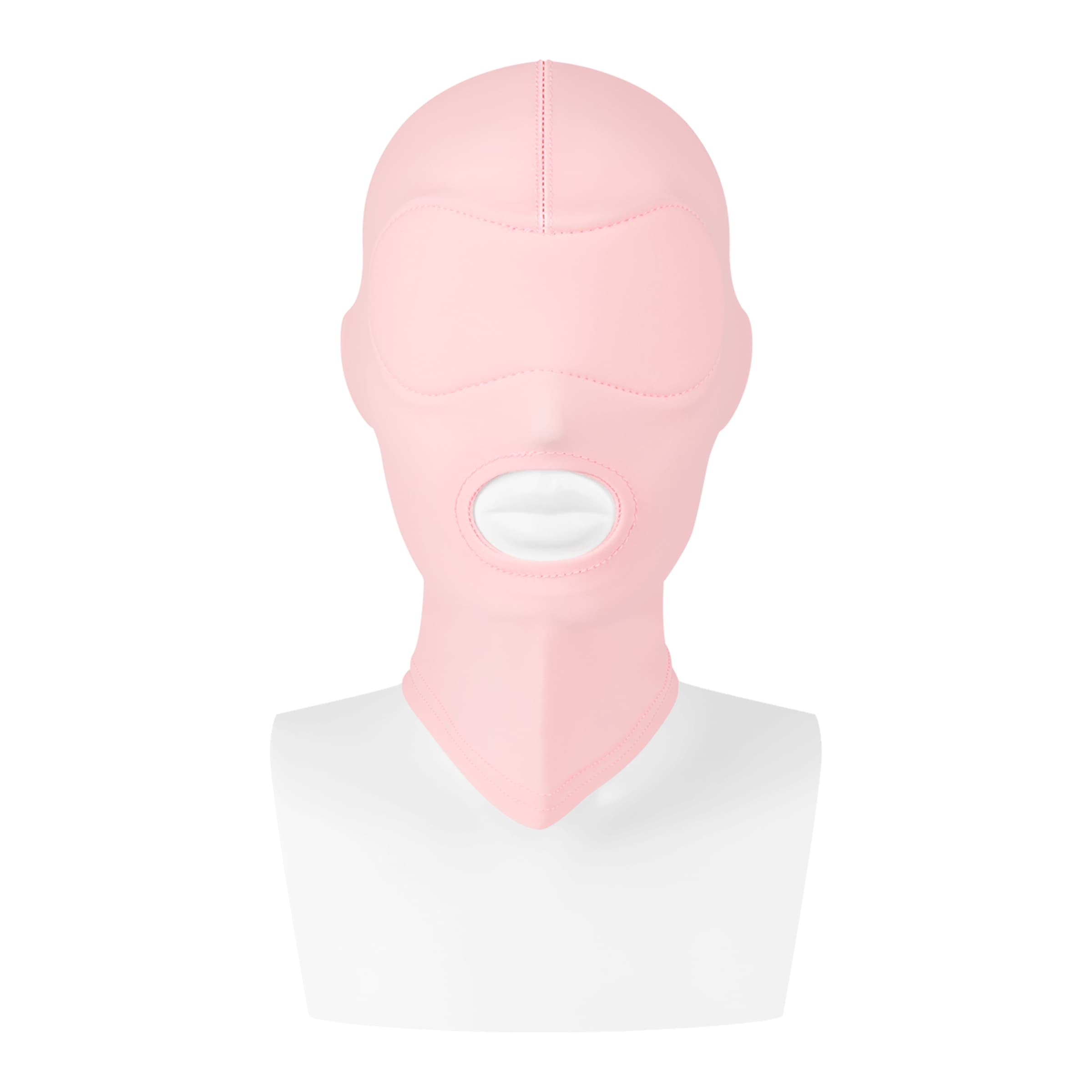 elastische-kopfmaske-mit-mundöffnung-Pink-3