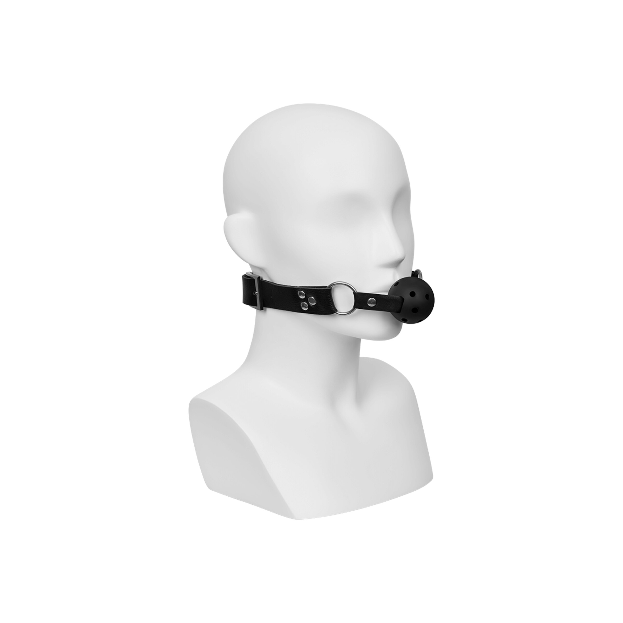 breathable-ball-gag-Zilver-Zwart-3