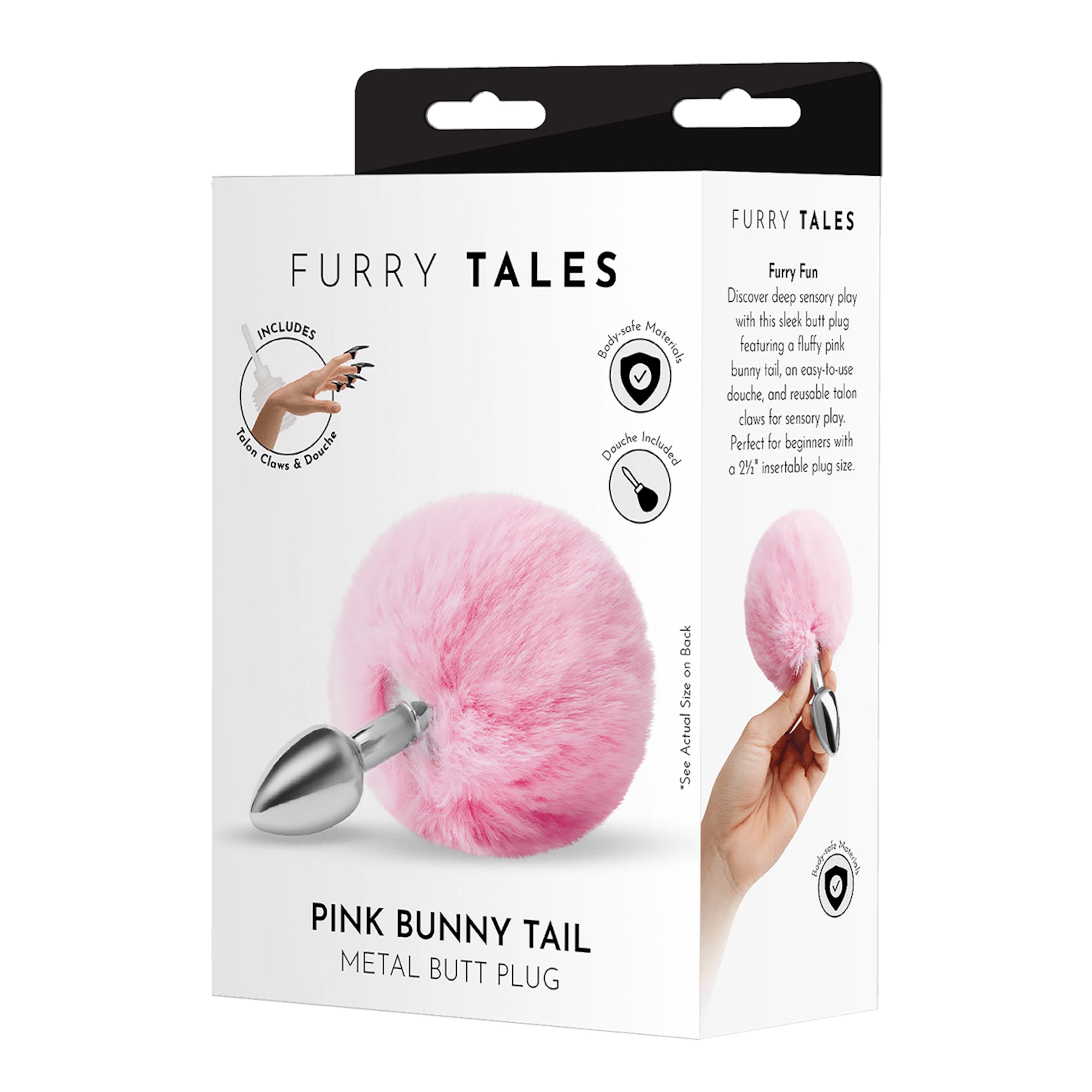 fluffy-bunny-tail---metal-butt-plug-12-cm-Roze-Zilver-3