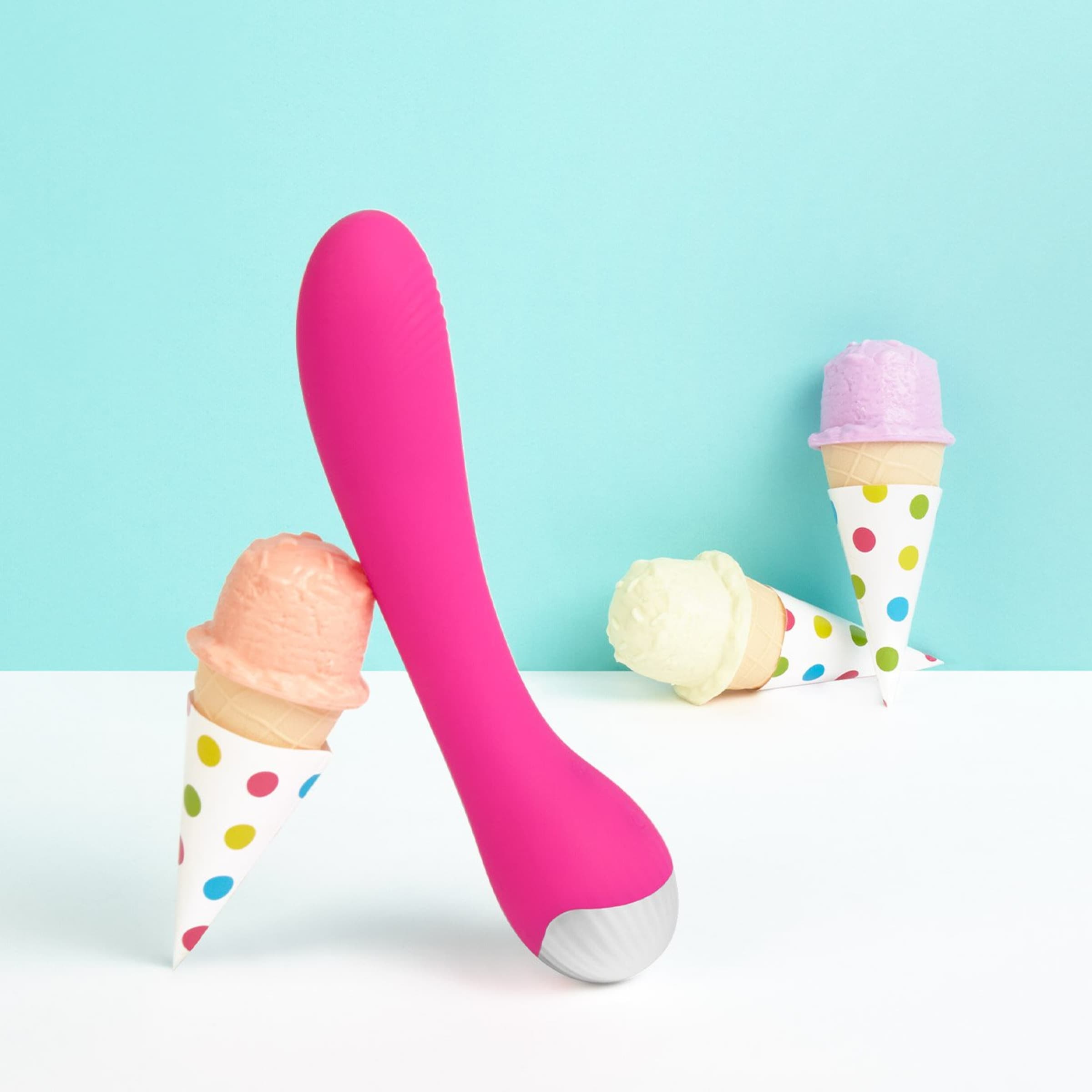 g[nbhy]punkt[nbhy]vibrator-aus-silikon-19-5-cm-Pink-Silber-2