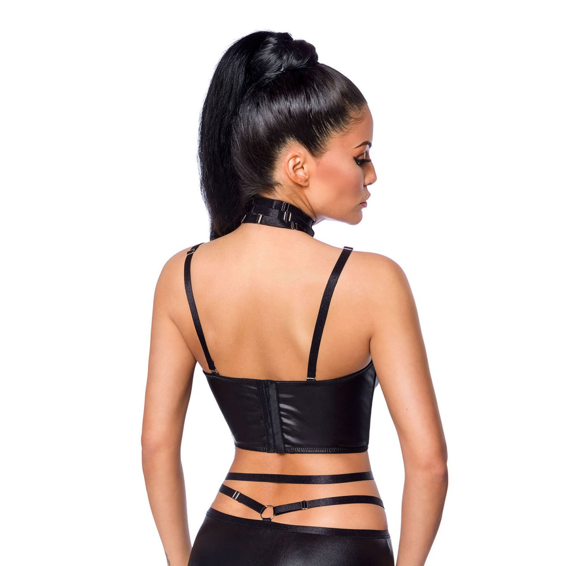 harness-set-im-wetlook-2-teile-Schwarz-2