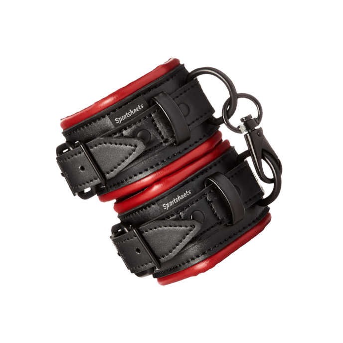 saffron---cuffs-Rot-Schwarz-1