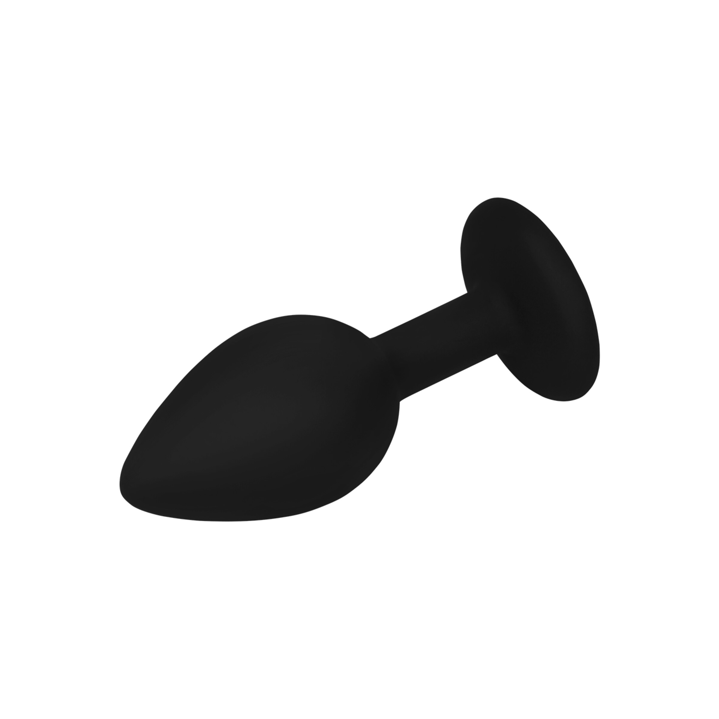 silikon-analdildo-mit-kristall-s-7-cm-Schwarz-Transparent-4