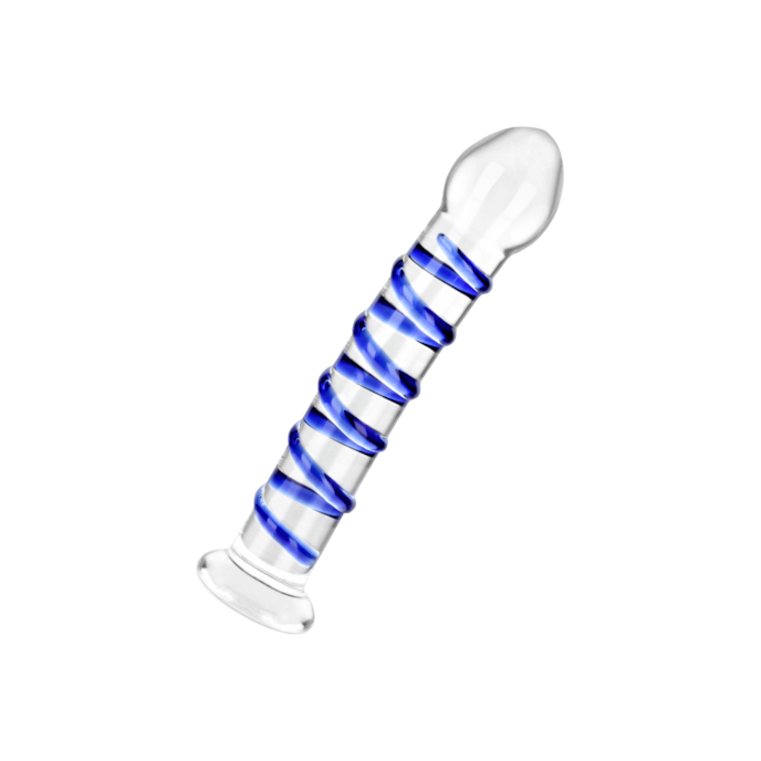 gode-en-verre-avec-structure-en-spirale-17-cm-Bleu-Transparent-1