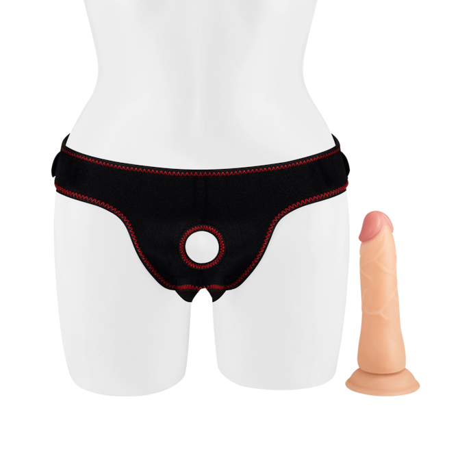 easy-strap-on-set-with-dildo-19-cm-Noir-1