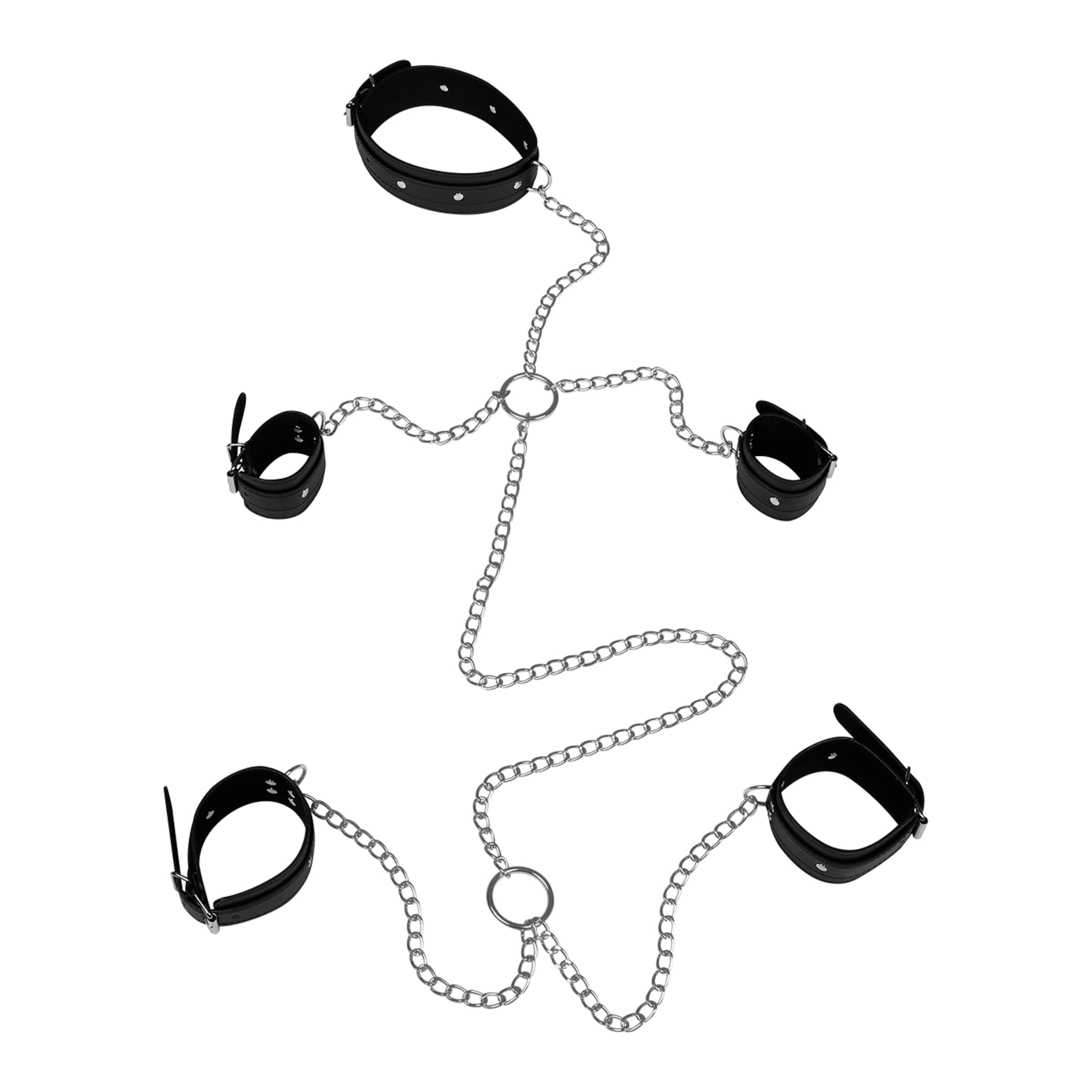 veelzijdige-volledige-lichaamsbondage-met-metalen-kettingen-Zwart-1