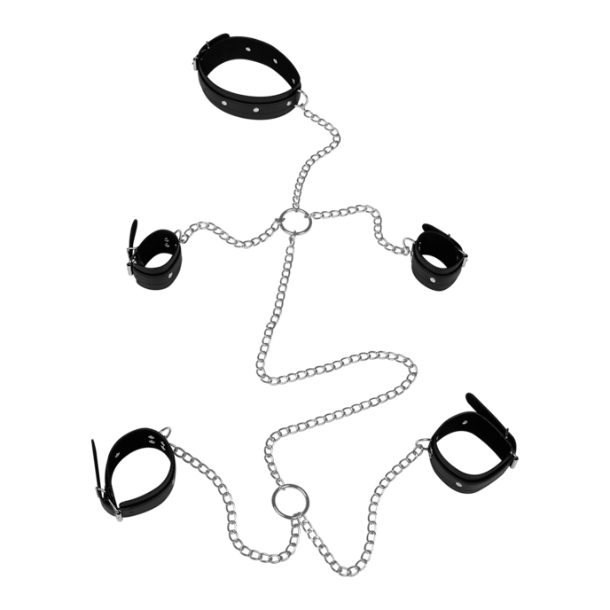 veelzijdige-volledige-lichaamsbondage-met-metalen-kettingen-Zwart-1