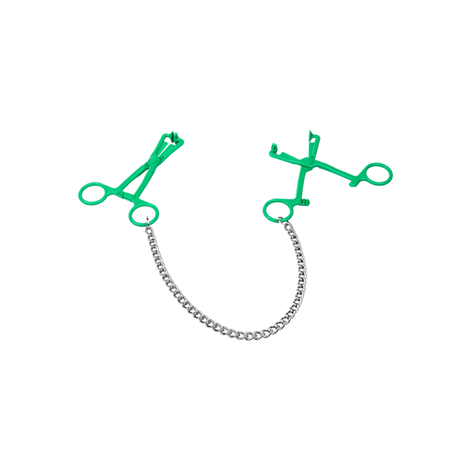 pinces-à-tétons-en-forme-de-ciseaux-Vert-2