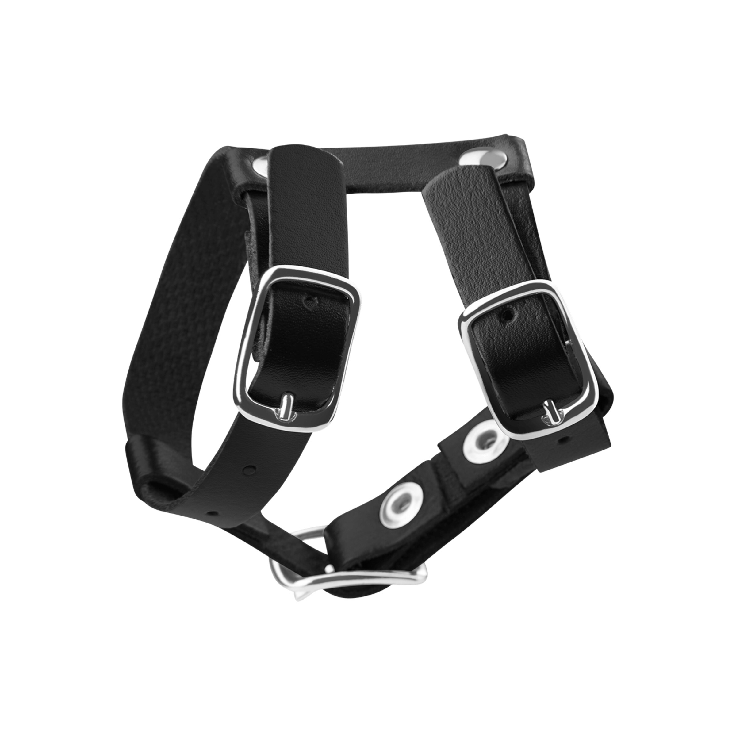 ceinture-pour-pénis-et-testicules-en-cuir-lisse-Noir-3