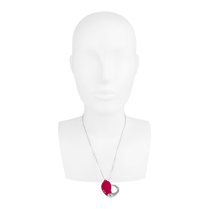 mini-vibromasseur-en-forme-de-cœur-avec-collier-4-8-cm-Argent-Rouge-7