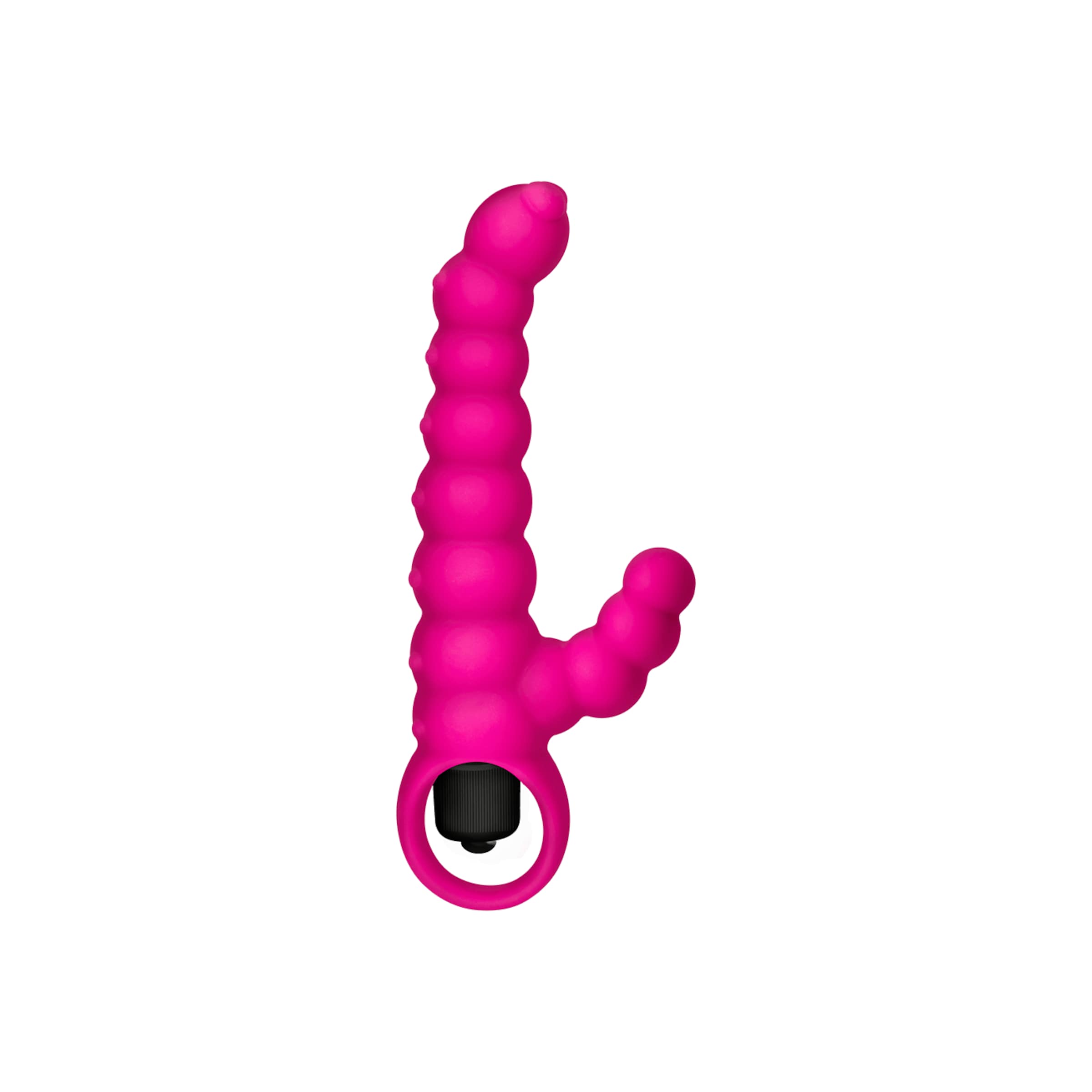 siliconen-hy]vibrator-met-structuur-16-5-cm-Neonroze-3