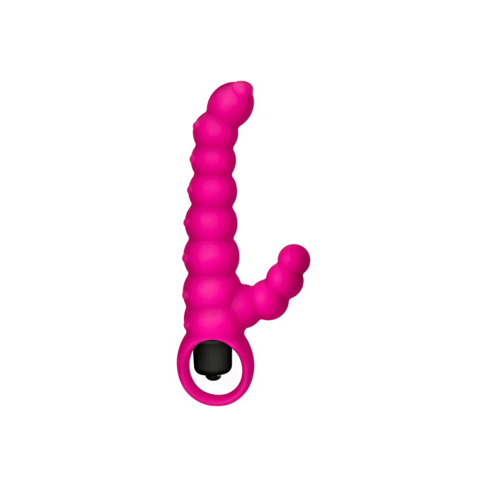 Rabbitvibrator Silikonvibrator mit Struktur, 16,5 cm neon-pink online kaufen Rabbitvibrator Silikonvibrator mit Struktur, 16,5 cm neon-pink online kaufen