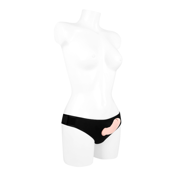 panty-strap-on-avec-double-vibrateur-taille-s-23-cm-Naturel clair-1