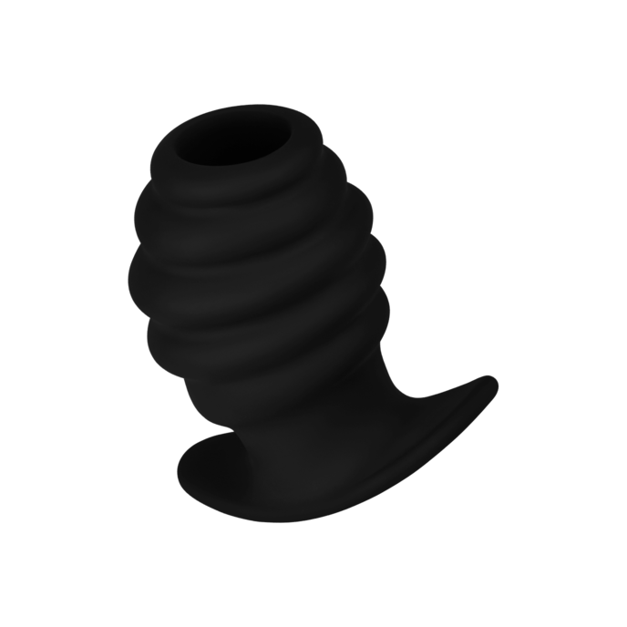 gestructureerde-anaalplug-met-tunnel-l-10-cm-Schwarz-1